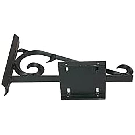 architectural mailbox mounting bracket|mailbox bracket for square post.